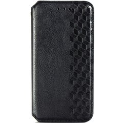 Шкіряний чохол книжка GETMAN Cubic (PU) для Samsung Galaxy M52 Чорний