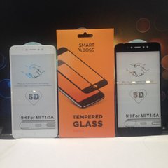 Защитное стекло 5D для Xiaomi Redmi note 5a Black Premium Smart Boss™ Черное