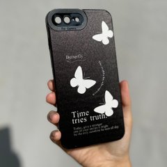 Чехол для iPhone 7 Plus / 8 Plus Rubbed Print Silicone Butterfly 1