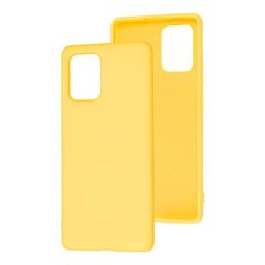Чехол для Samsung Galaxy S10 Lite (G770) Full without logo neon yellow