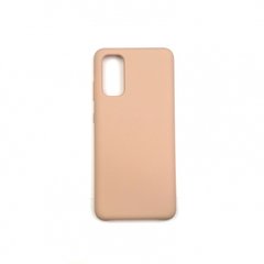 Чохол для Samsung Galaxy S20 (G980) Silky Soft Touch "рожевий пісок"
