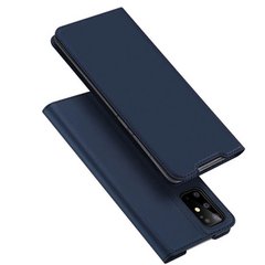 Чехол-книжка Dux Ducis с карманом для визиток для Samsung Galaxy S20 (Синий)