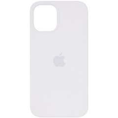 Чехол Silicone Case (AA) для Apple iPhone 12 Pro Max (6.7") (Белый/White)