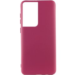 Чохол Silicone Cover Lakshmi (A) для Samsung Galaxy S23 Ultra Бордовий / Marsala
