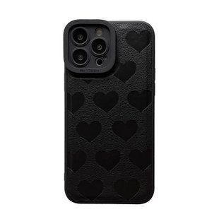 Чохол для iPhone 12 / 12 Pro Silicone Love Case Black