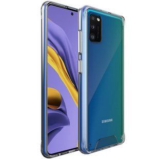 Чохол TPU Space Case transparent для Samsung Galaxy A41 (Прозорий)