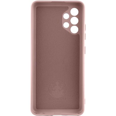 Чехол для Samsung Galaxy A23 4G Silicone Full camera закрытый низ + защита камеры (Розовый / Pink Sand)