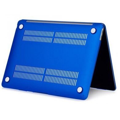 Чехол накладка Matte HardShell Case для MacBook Air 13" (2008-2017) Blue
