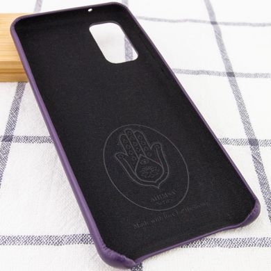 Кожаный чехол AHIMSA PU Leather Case (A) для Samsung Galaxy S20 Plus (Фиолетовый)