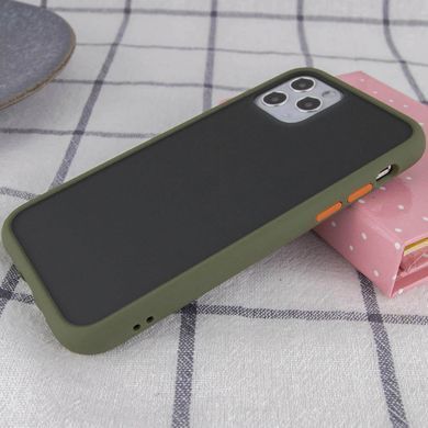 TPU+PC чехол LikGus Maxshield для Apple iPhone 11 Pro (5.8") (Зеленый)