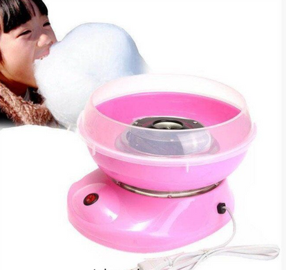 Аппарат для приготовления сладкой сахарной ваты в домашних условиях Candy Maker, Розовый