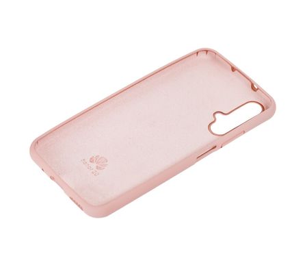 Чехол для Huawei Honor 20 Silicone Full бледно-розовый