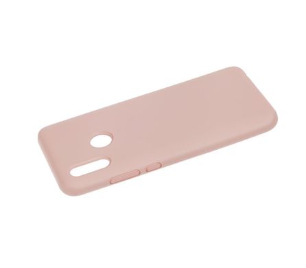Чехол для Huawei P Smart 2019 Silicone Full бледно-розовый