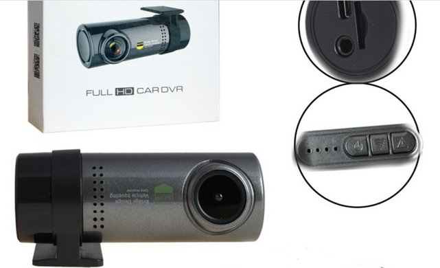 Міні Автомобільний відеореєстратор Full HD 1080p Широкий кут з WIFI