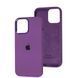 Чохол для iPhone 11 Pro Max Silicone Case Full (Metal Frame and Buttons) з металевою рамкою та кнопками Purple