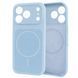 Чехол для iPhone 17 Pro Max / 18 Pro Max Dual Tone Silicone MagSafe Case &ndash; Sky Blue