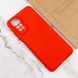 Чехол для Xiaomi Redmi Note 11 Pro (Global) / Note 11 Pro 5G Silicone Full camera закрытый низ + защита камеры Красный / Red