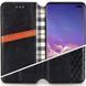 Кожаный чехол книжка GETMAN Cubic (PU) для Samsung Galaxy A32 4G Черный