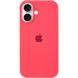 Чехол для Apple iPhone 16 Silicone Case Full / закрытый низ 16 (6.1") Арбузный / Watermelon red)