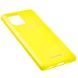 Чехол для Samsung Galaxy S10 Lite (G770) Molan Cano Jelly глянец желтый