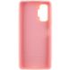 Чехол для Xiaomi Redmi Note 10 Pro Silicone Full c закрытым низом и микрофиброю Розовый / Pink