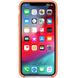 Чехол Silicone case (AAA) Original 1:1 для Apple iPhone XS Max (6.5") (Оранжевый / Papaya)
