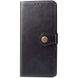Кожаный чехол книжка GETMAN Gallant (PU) для Samsung Galaxy A02s / M02s (Черный)