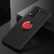 TPU чохол Deen ColorRing під магнітний тримач (opp) для Xiaomi Mi 10 Lite Чорний / червоний