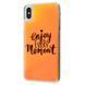 TPU + PC чохол Lovely Stream Neon sand для Apple iPhone X / XS (5.8 ") (Enjoy every Moment)