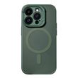 Чохол для iPhone 14 Plus HYBRID Case (Camera Stand) + підставка Green