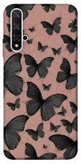 Чехол для Huawei Honor 20 / Nova 5T PandaPrint Порхающие бабочки паттерн