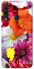 Чехол для Huawei Y6p PandaPrint Бархатный сезон цветы