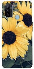 Чохол для Oppo A53 / A32 / A33 PandaPrint Два соняшнику квіти