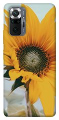 Чехол для Xiaomi Redmi Note 10 Pro Подсолнух цветы