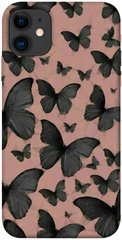 Чехол для Apple iPhone 11 (6.1"") PandaPrint Порхающие бабочки паттерн
