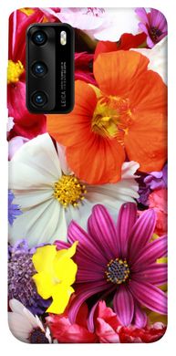 Чехол для Huawei P40 PandaPrint Бархатный сезон цветы