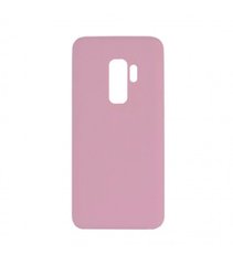 Накладка Silicone Cover for Samsung S9 Plus Light Pink