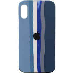 Чехол Rainbow Case для iPhone X/Xs Blue/Grey