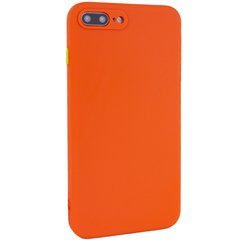 Чехол TPU Square Full Camera для Apple iPhone 7 plus / 8 plus (5.5"") Оранжевый
