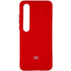 Чохол для Xiaomi Mi 10 / Mi 10 Pro My Colors Full Червоний з закритим низом і мікрофіброю