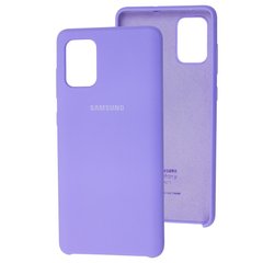 Чохол Silicone для Samsung Galaxy A71 (A715) Premium elegant purple