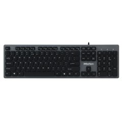 Клавиатура Meetion USB Standard Chocolate Ultrathin Keyboard K841 |RU/EN раскладки| Black