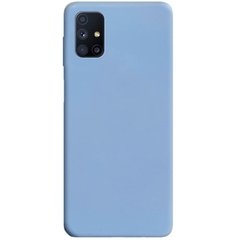 Силіконовий чохол Candy для Samsung Galaxy M51 (Блакитний / Lilac Blue)