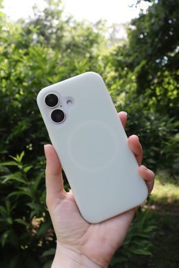 Чохол для iPhone 14 Pro Max Neon Silicone Case MagSafe Mint