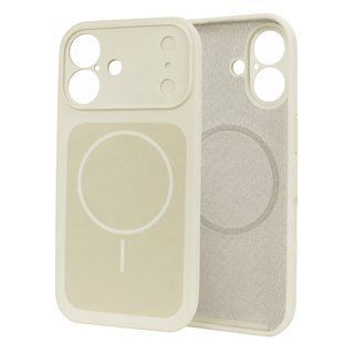 Чохол для iPhone 17 Dual Tone Silicone MagSafe Case &ndash; Antique White