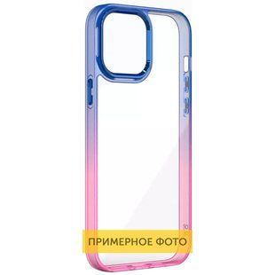 Чохол TPU+PC Fresh sip series для Xiaomi Redmi Note 9s / Note 9 Pro / Note 9 Pro Max Рожевий / Синій