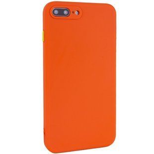 Чохол TPU Square Full Camera для Apple iPhone 7 plus / 8 plus (5.5"") Помаранчевий