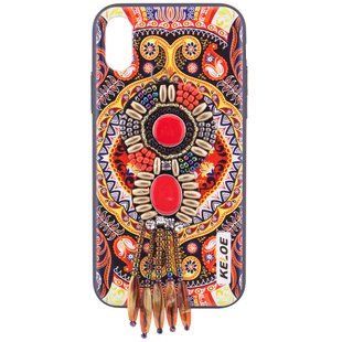 TPU+PC чехол "Keloe" National Style для Apple iPhone X (5.8") / XS (5.8") (Узор 004)
