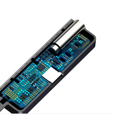 Перехідник BASEUS L53 Type-C to 3,5mm AUX Macbook support PD 18W, Black