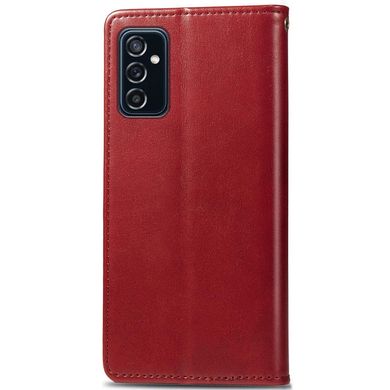 Шкіряний чохол книжка GETMAN Gallant (PU) для Samsung Galaxy M52 Червоний